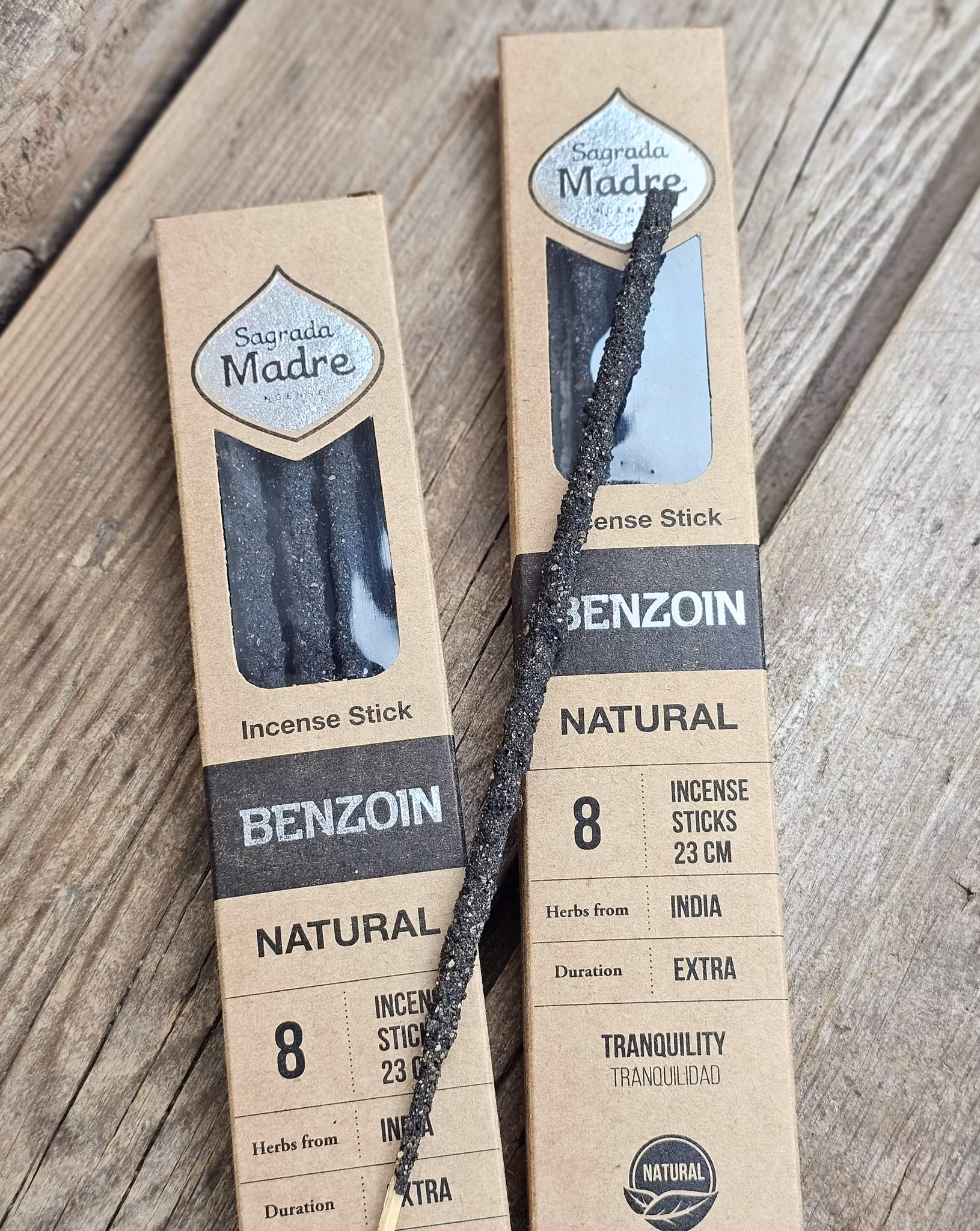 Sagrada Madre Natural line - Benzoin, rökelsepinnar