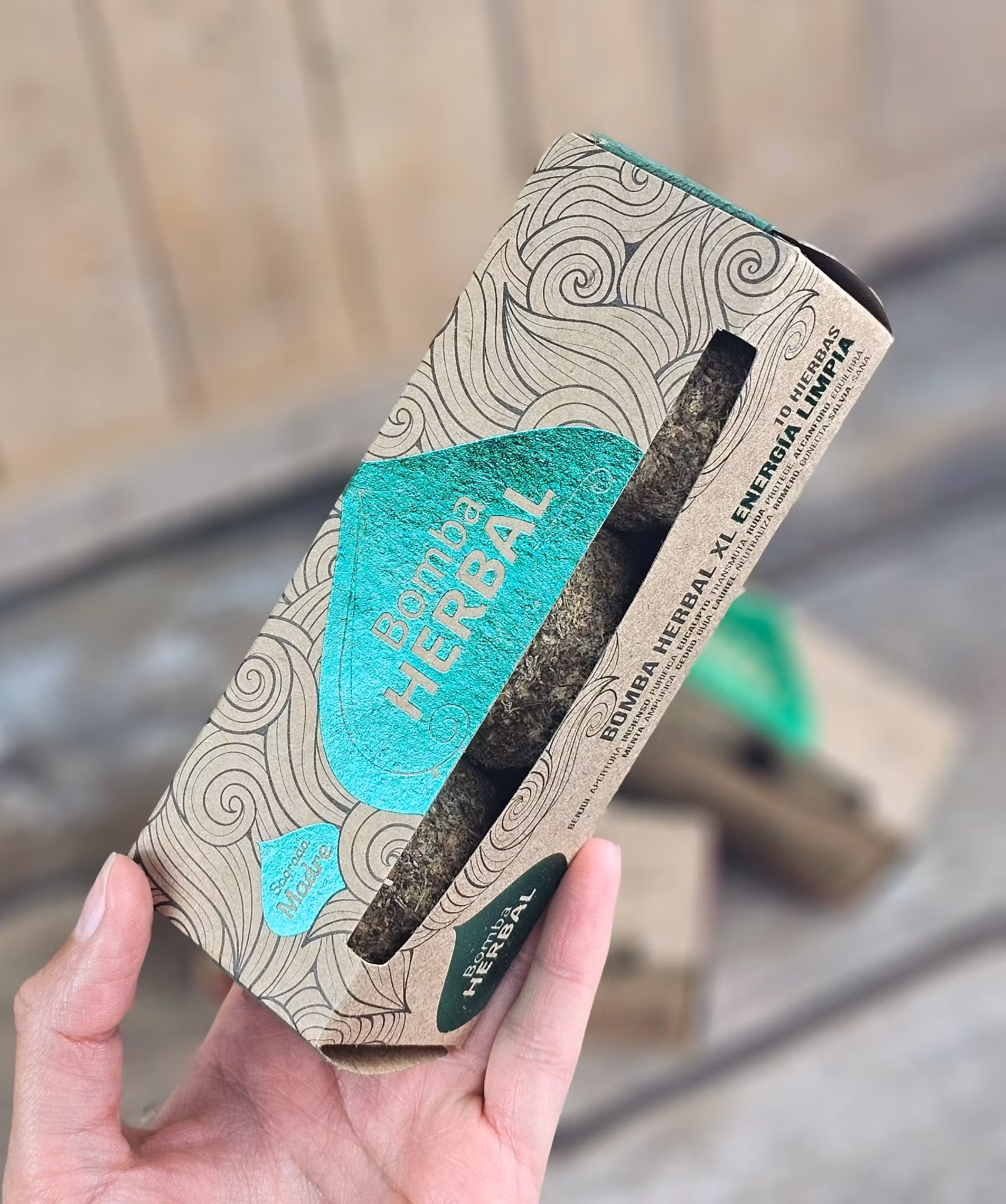 Sagrada Madre - Bomba Herbal XL, Pure Energy rökelsebollar