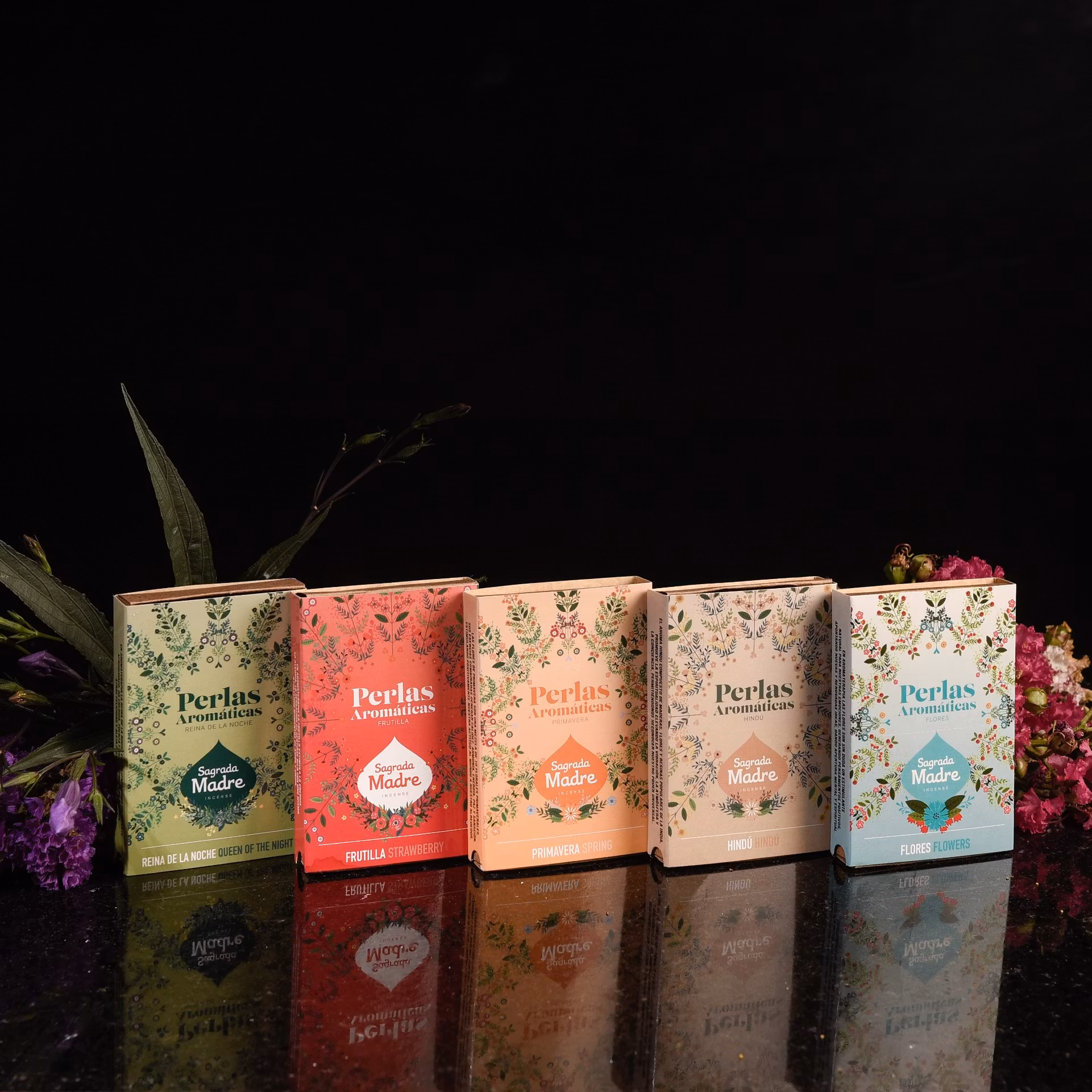 Sagrada Madre - Perlas Aromáticas, Flowers (Aromatiska pärlor)