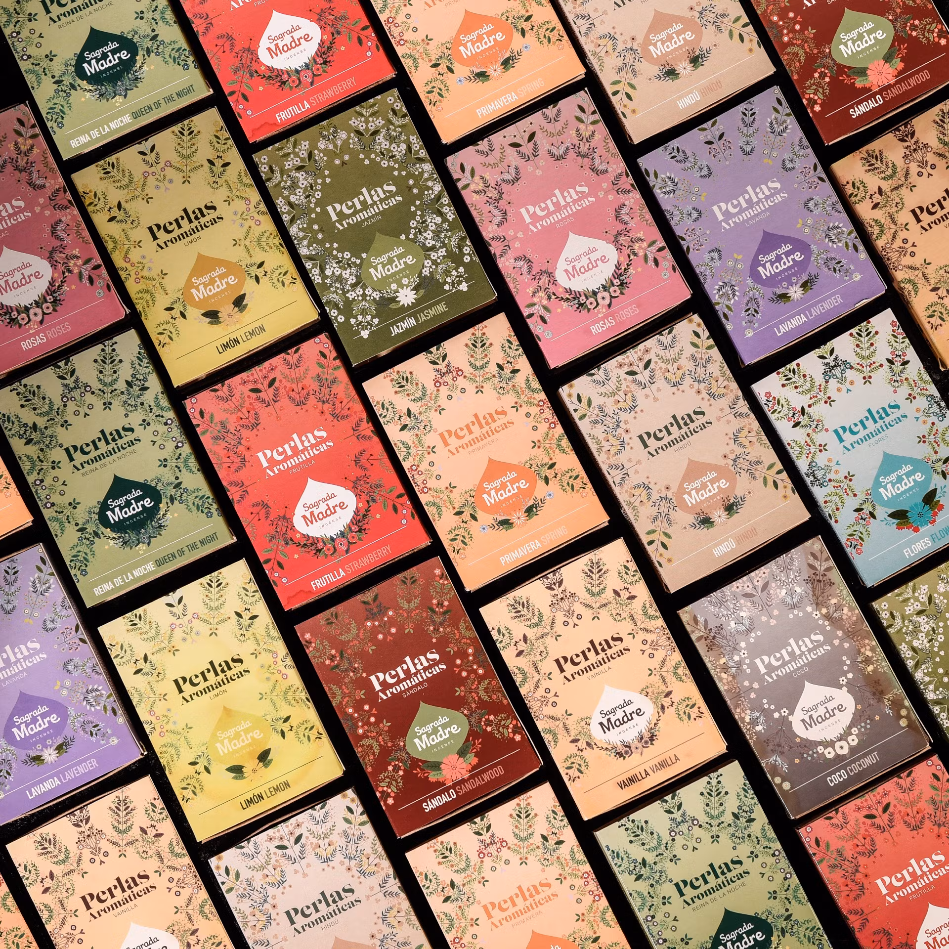 Sagrada Madre - Perlas Aromáticas, Flowers (Aromatiska pärlor)