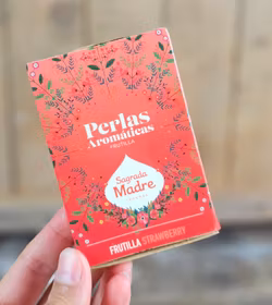Sagrada Madre - Perlas Aromáticas, Jordgubbe (Aromatiska pärlor)