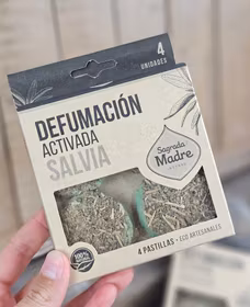 Sagrada Madre - Vit Salvia, smudge pastiller