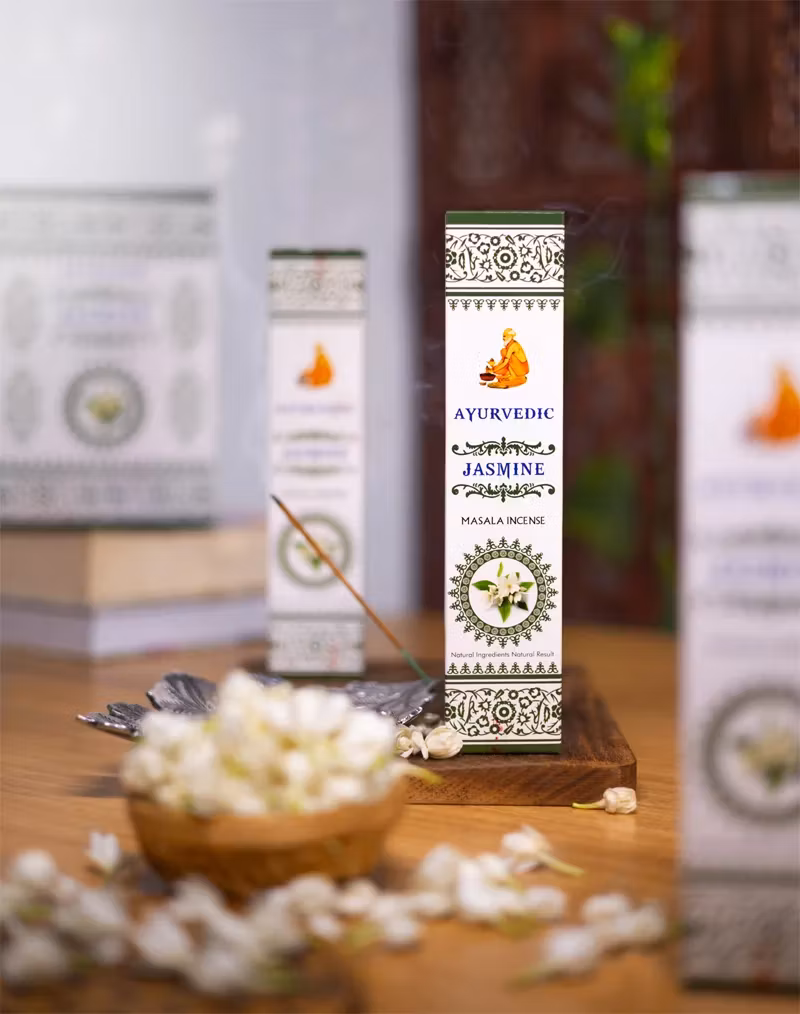 Ayurvedic - Jasmine, rökelsepinnar