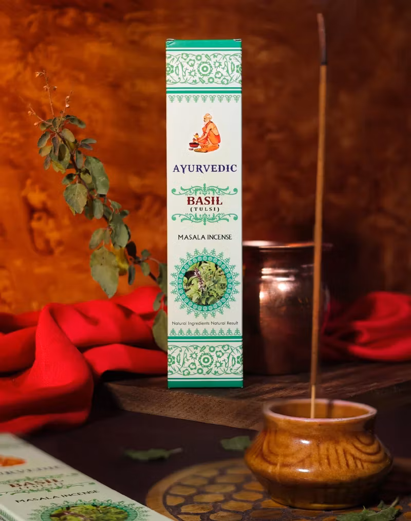 Ayurvedic - Basil, rökelsepinnar