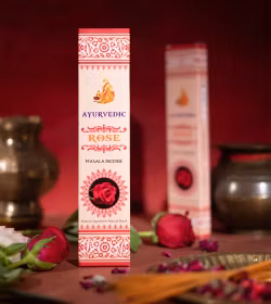 Ayurvedic - Rose, rökelsepinnar
