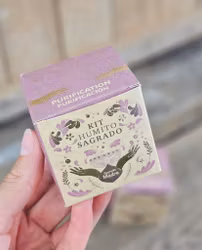 Sagrada Madre - Sacred Smoke Kit Purification (rökelsekol, örter och pärlor)