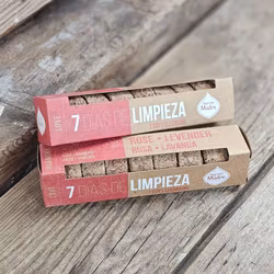 Sagrada Madre - 7 días Ros & Lavendel, smudge pastiller
