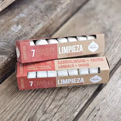 Sagrada Madre - 7 días Sandalwood & Yagra, smudge pastiller
