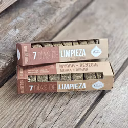 Sagrada Madre - 7 días Myrra & Benzoin, smudge pastiller