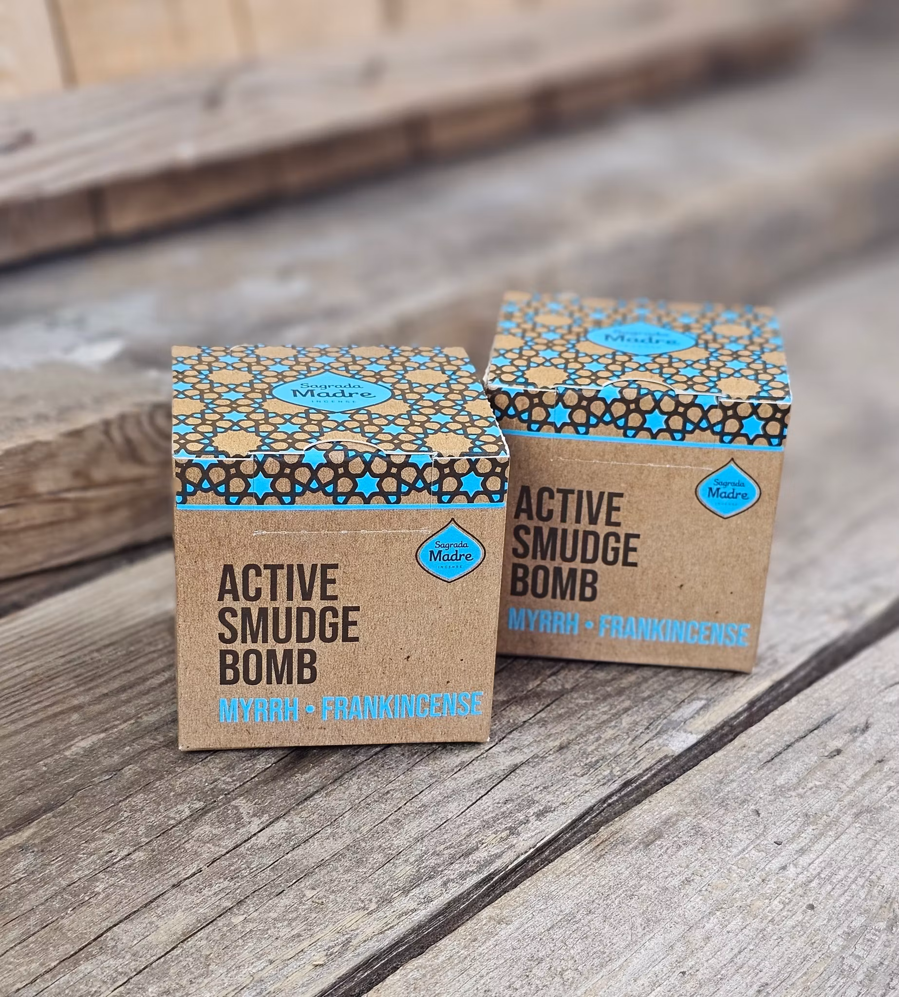 Sagrada Madre - Bombitas, Myrra & Frankincense rökelsebollar 8-pack