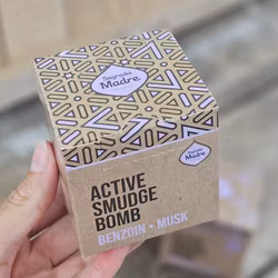 Sagrada Madre - Bombitas, Benzoin & Musk rökelsebollar 8-pack