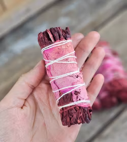 Vit Salvia med Dragons blood & Rosenblad