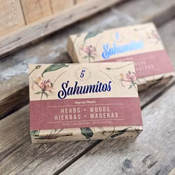 Sagrada Madre Sahumitos - Smudge Box x 5 Herbs & Woods