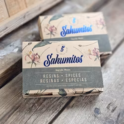 Sagrada Madre Sahumitos - Smudge Box x 5 Resins & Spices
