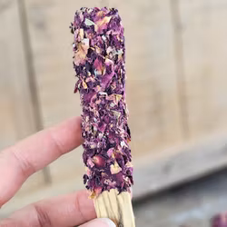 Palo Santo (Heligt trä), smudge med Rosor