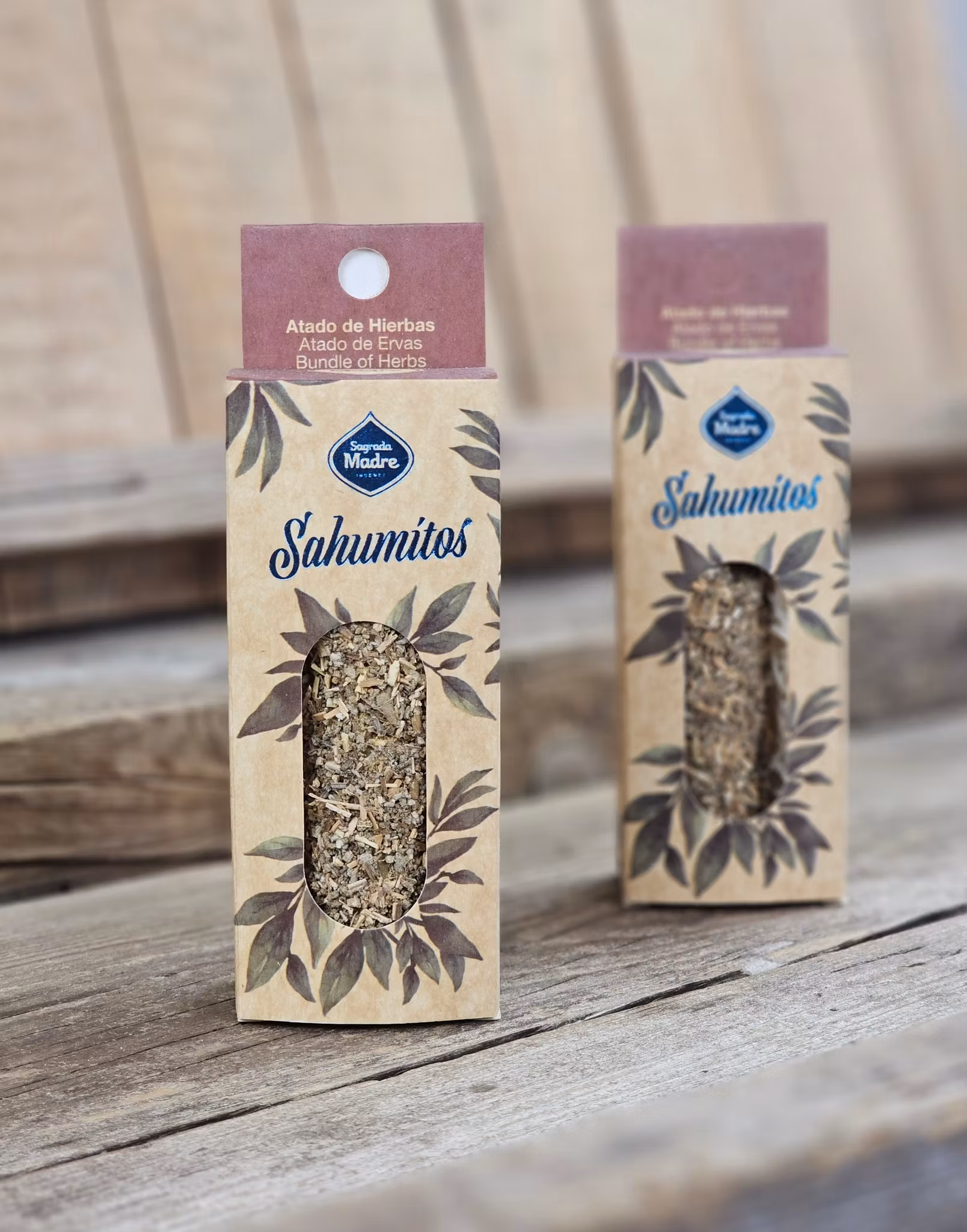 Sagrada Madre Sahumitos - Smudge Vit Salvia, presentförpackning