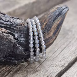 Agat, armband 6mm runda pärlor