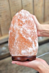 Himalaya Saltkristall, lampa orange