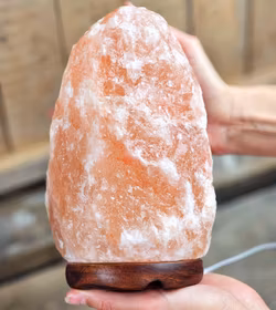 Himalaya Saltkristall, lampa orange