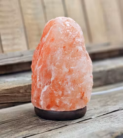 Himalaya Saltkristall, lampa orange