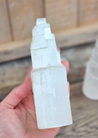 Vit Selenittorn 15 cm