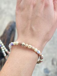 Tiffany Stone, armband 6mm runda pärlor