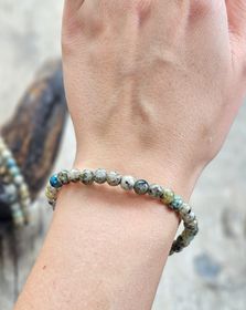 K2, armband 6mm runda pärlor