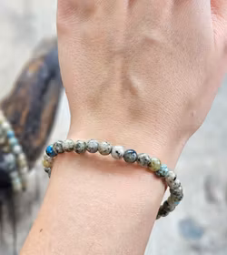 K2, armband 6mm runda pärlor