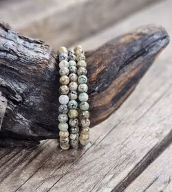 K2, armband 6mm runda pärlor