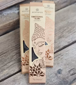 Aromanza - Tibetanos Slim, Coconut, rökelsepinnar