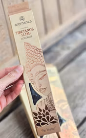 Aromanza - Tibetanos Slim, Coconut, rökelsepinnar