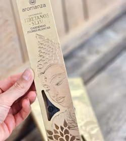 Aromanza - Tibetanos Slim, Gardenia & White Flowers, rökelsepinnar