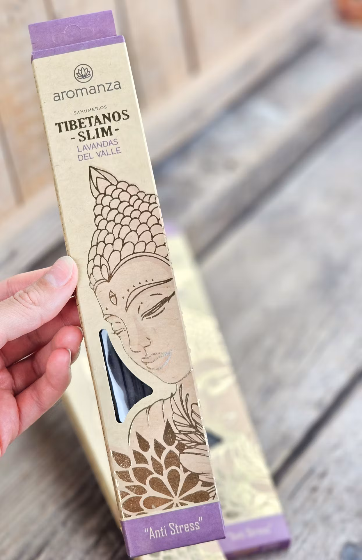 Aromanza - Tibetanos Slim, Lavender, rökelsepinnar