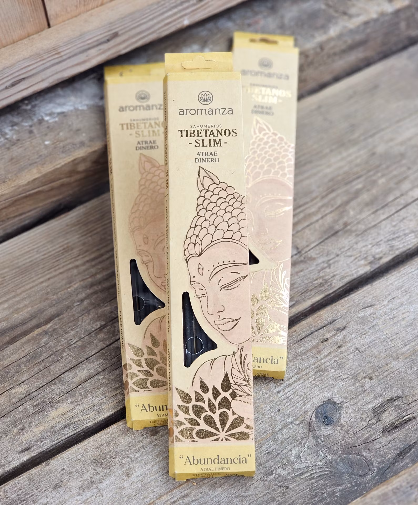 Aromanza - Tibetanos Slim, Attract Money, rökelsepinnar