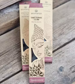 Aromanza - Tibetanos Slim, Red Fruits, rökelsepinnar