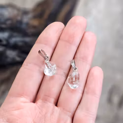 Herkimerdiamant, 925 silver hänge