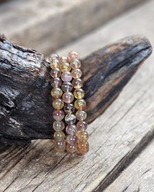 Gul Fluorit, armband 8mm runda pärlor