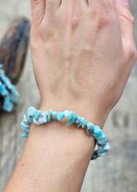 Larimar, chipsarmband