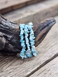Larimar, chipsarmband