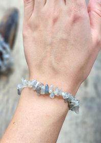 Labradorit extra, chipsarmband