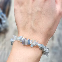 Labradorit extra, chipsarmband