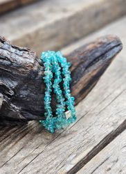 Apatit transparent (extra), chipsarmband