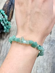 Grön Aventurin, chipsarmband