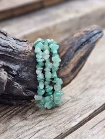 Grön Aventurin, chipsarmband