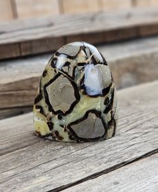 Septarian (Draksten), polerad kristall stående friform #23