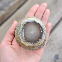 Enhydro Agat/Agatgeod med inkapslat vatten #2