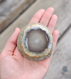 Enhydro Agat/Agatgeod med inkapslat vatten #2