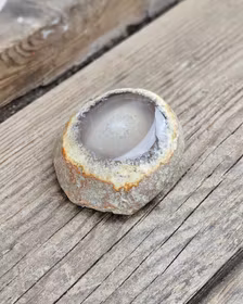 Enhydro Agat/Agatgeod med inkapslat vatten #2
