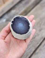 Enhydro Agat/Agatgeod med inkapslat vatten #4