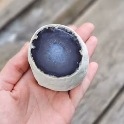 Enhydro Agat/Agatgeod med inkapslat vatten #4